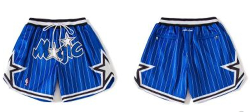 Magic Blue Just Don With Pocket Swingman Shorts