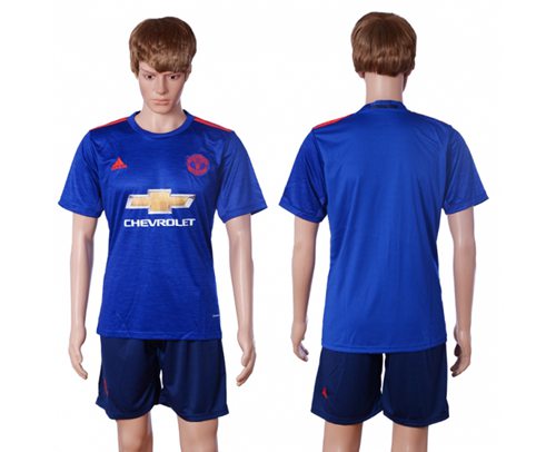 Manchester United Blank Away Soccer Club Jersey