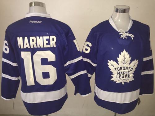 Maple Leafs 16 Mitchell Marner Blue New Stitched NHL Jersey