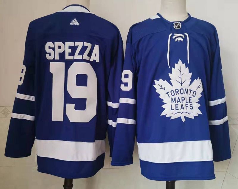 Maple Leafs 19 Jason Spezza Blue Adidas Jersey