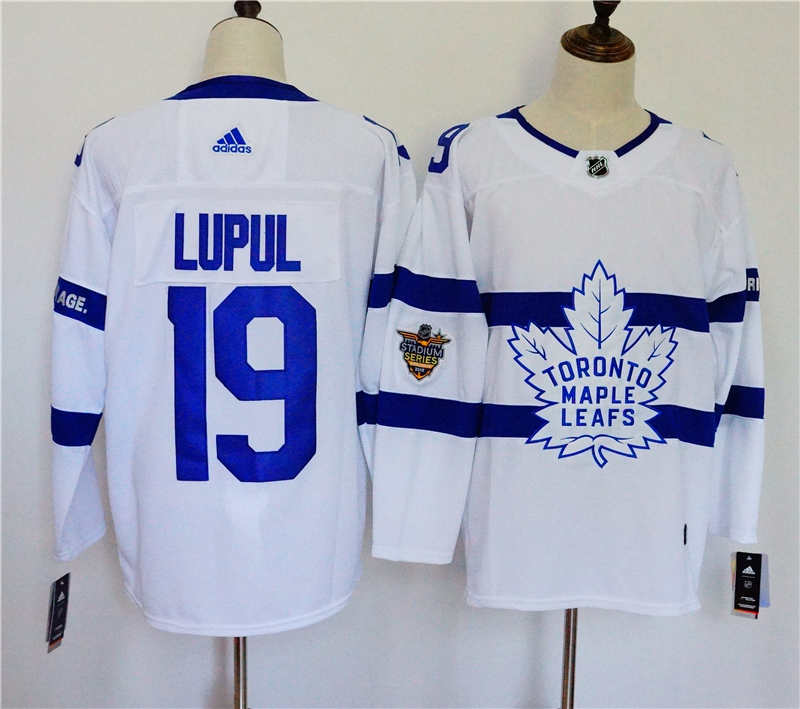 Maple Leafs 19 Joffrey Lupul White 2018 NHL Stadium Series  Jersey