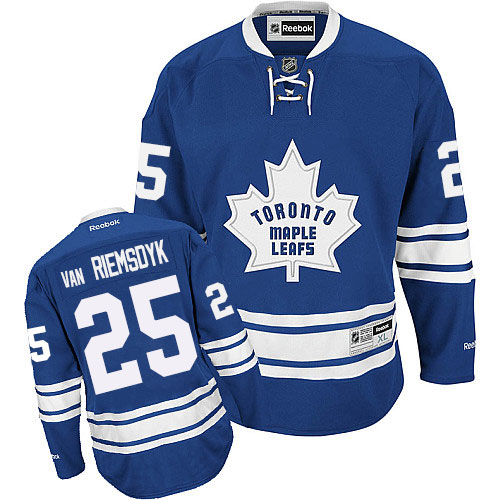 Maple Leafs 25 James Van Riemsdyk Blue Third Stitched NHL Jersey