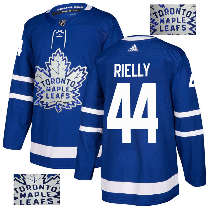 Maple Leafs 44 Morgan Rielly Blue  Jersey