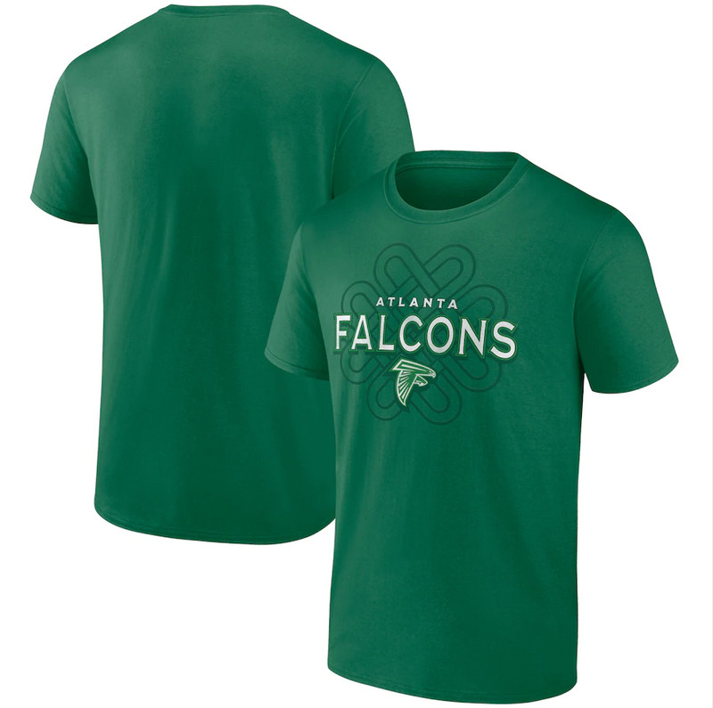 Men's Atlanta Falcons Fanatics Branded Kelly Green Celtic Knot T Shirt