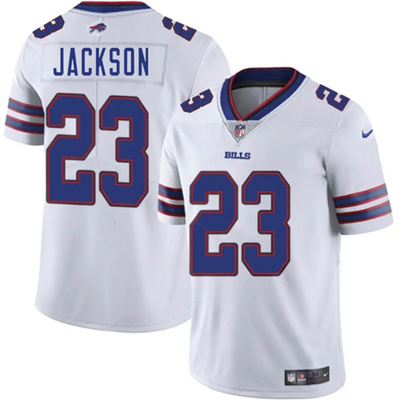 Men's Buffalo Bills 23 Dane Jackson White 2025 Vapor Untouchable Limited Football Stitched Jersey