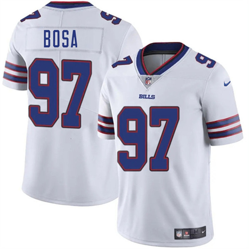 Men's Buffalo Bills 97 Joey Bosa White 2025 Vapor Untouchable Limited Football Stitched Jersey