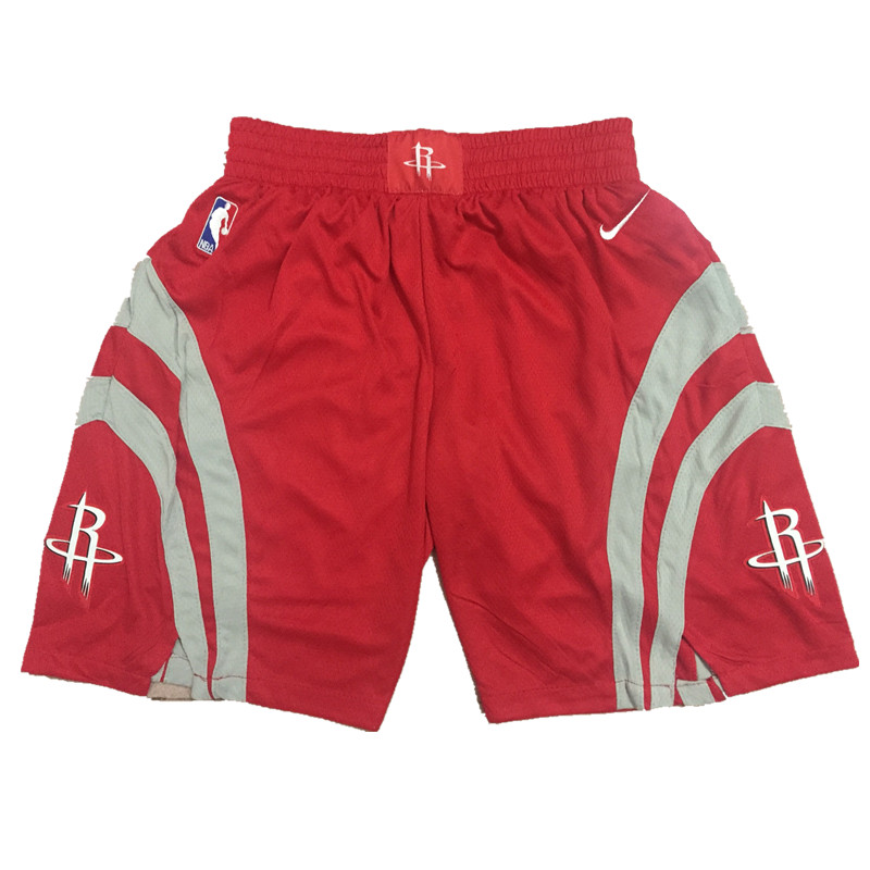 Men's Houston Rockets Red  NBA Shorts