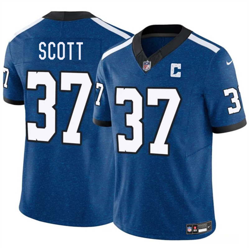 Men's Indianapolis Colts 9 Ajou Ajou Blue 2025 Vapor Limited Football Stitched Jersey