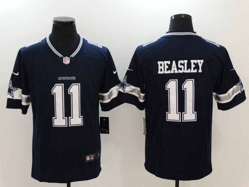 Men's  Dallas cowboys #11 Cole Beasley Blue 2017 Vapor Untouchable Limited Jersey