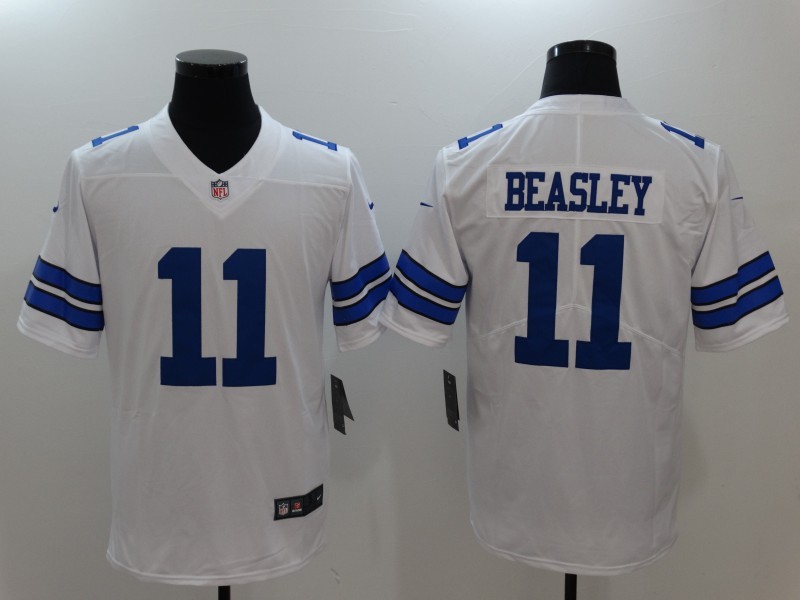 Men's  Dallas cowboys #11 Cole Beasley White 2017 Vapor Untouchable Limited Jersey