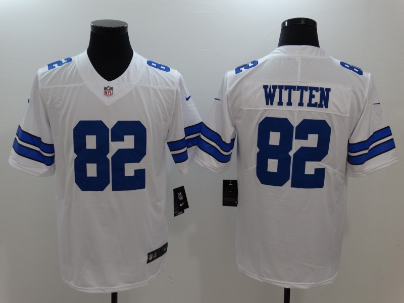 Men's  Dallas cowboys #82 Jason Witten White 2017 Vapor Untouchable Limited Jersey