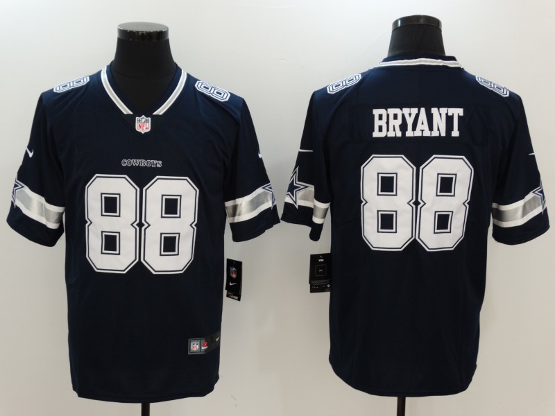 Men's  Dallas cowboys #88 Dez Bryant Blue 2017 Vapor Untouchable Limited Jersey