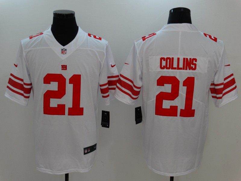 Men's  New York Giants #21 Landon Collins White 2017 Vapor Untouchable Limited Stitched Jersey