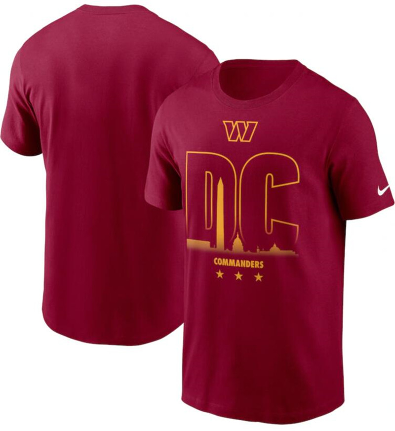 Men's Washington Commanders Nike Burgundy Local T Shirt