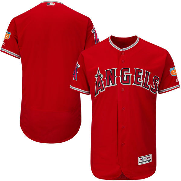 Men Los Angeles Angels Majestic Royal 2017 Spring Training Flex Base Team Jersey