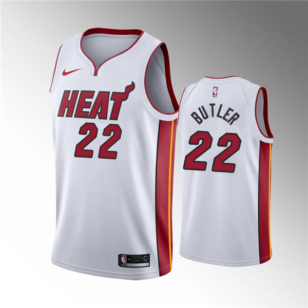 Miami Heat #22 Jimmy Butler 2019 20 Association Jersey   White