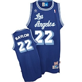 Minneapolis Lakers #22 Elgin Baylor Soul Swingman Road Jersey