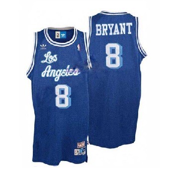 Minneapolis Lakers #8 Kobe Bryant Soul Swingman Road Jersey