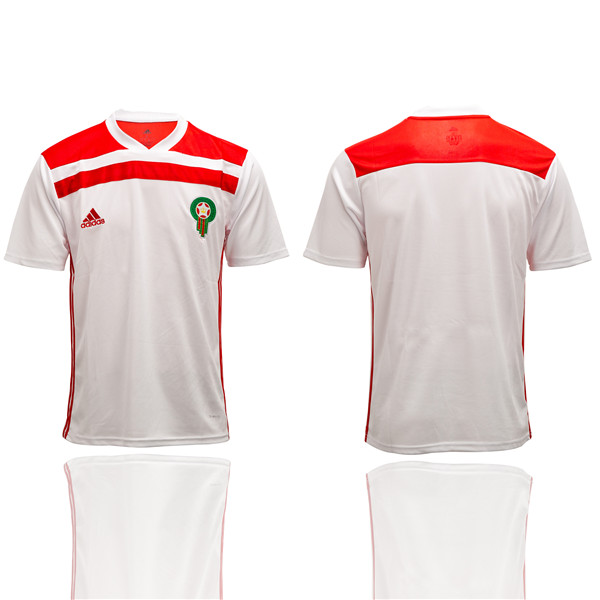 Morocco Away 2018 FIFA World Cup Thailand Soccer Jersey