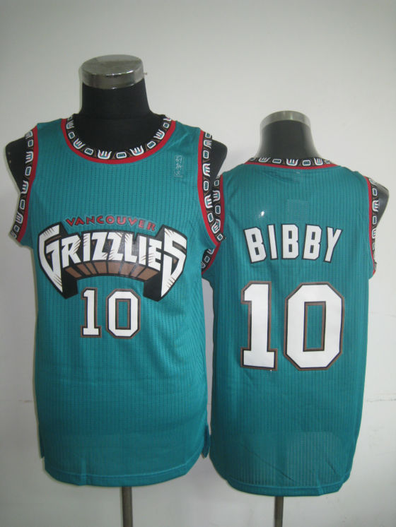 NBA Memphis Grizzlies 10 Mike Bibby Hardwood Classics Soul Authentic Jersey