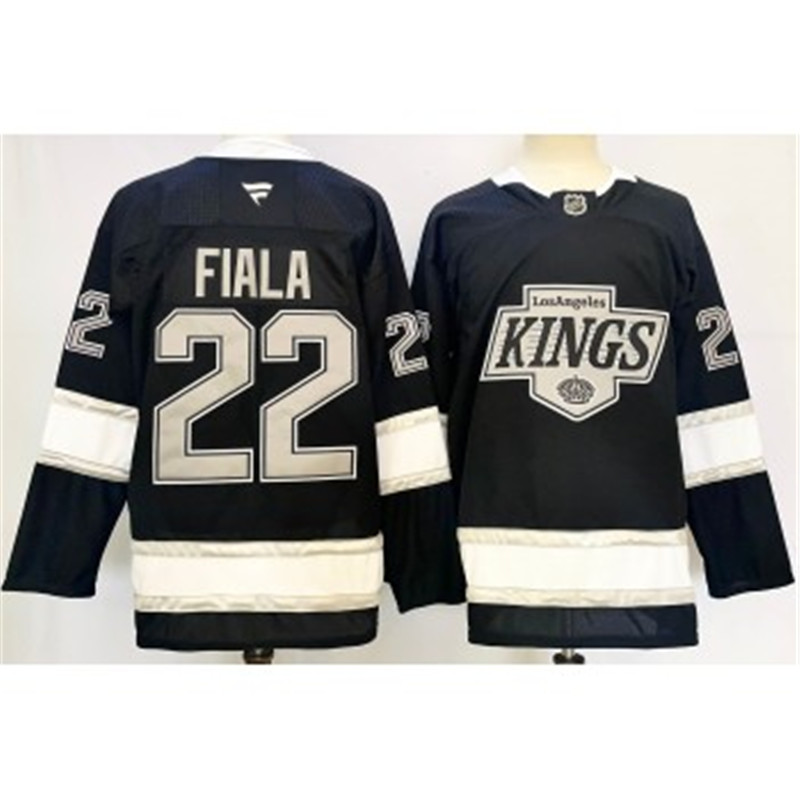 NHL Kings 22 Fiala Black 2024 New Fanatics Jersey