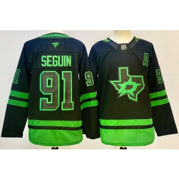 NHL Stars 91 Tyler Seguin Black 2024 New Jersey