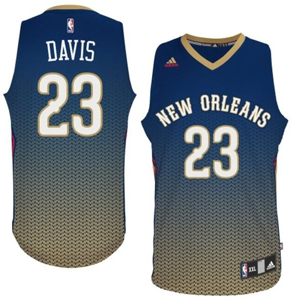 New Orleans Pelicans 23 Anthony Davis Resonate Fashion Swingman Jersey