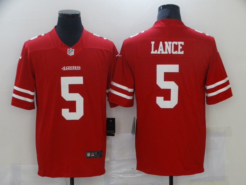 trey lance stitched jersey