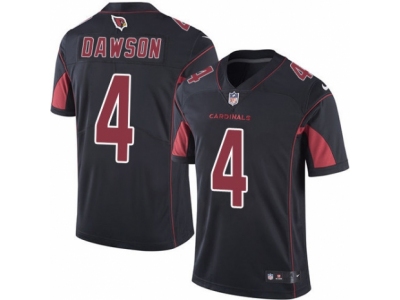  Arizona Cardinals 4 Phil Dawson Limited Black Rush NFL Jersey