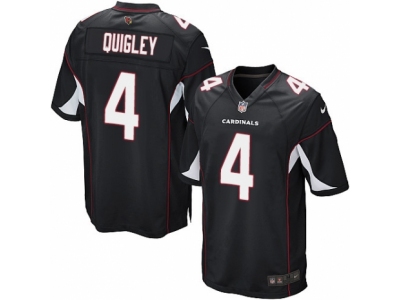  Arizona Cardinals 4 Ryan Quigley Game Black Alternate NFL Jersey