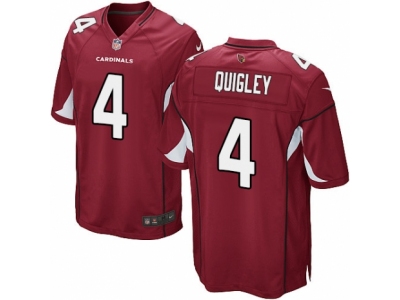  Arizona Cardinals 4 Ryan Quigley Game Red Team Color NFL Jersey