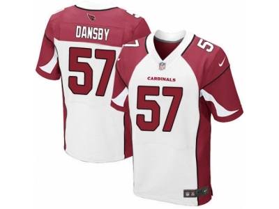  Arizona Cardinals 57 Karlos Dansby Elite White NFL Jersey