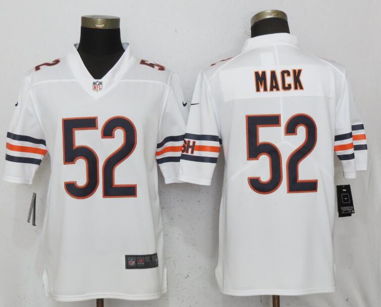  Bears 52 Khalil Mack White Vapor Untouchable Limited Jersey