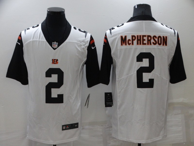 Nike Bengals 2 Evan McPherson White Color Rush Limited Jersey