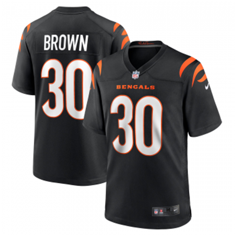 Nike Bengals 30 Chase Brown Black Vapor Untouchable Limited Jersey