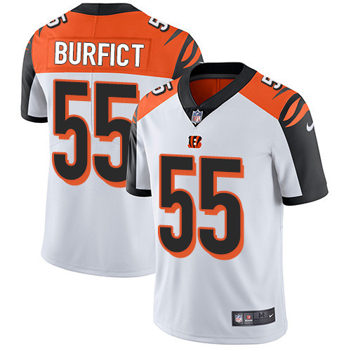  Bengals 55 Vontaze Burfict White Vapor Untouchable Player Limited Jersey