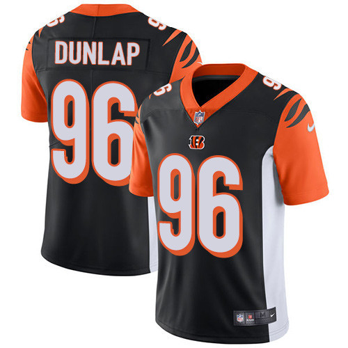  Bengals 96 Carlos Dunlap Black Vapor Untouchable Player Limited Jersey