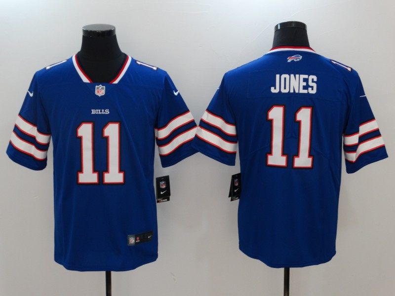  Bills 11 Zay Jones Blue Vapor Untouchable Player Limited Jersey