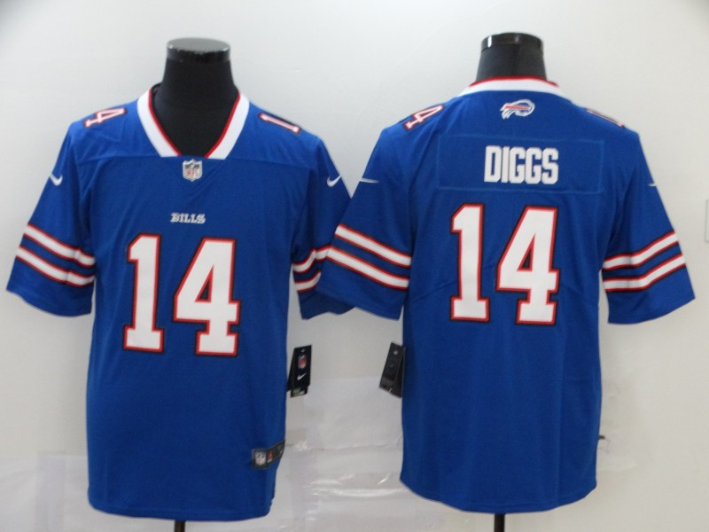 Nike Bills 14 Stefon Diggs Royal Vapor Untouchable Limited Jersey