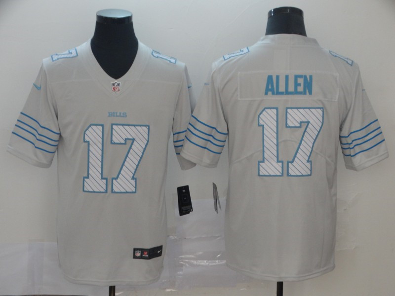 Nike Bills 17 Josh Allen White City Edition Vapor Untouchable Limited Jersey