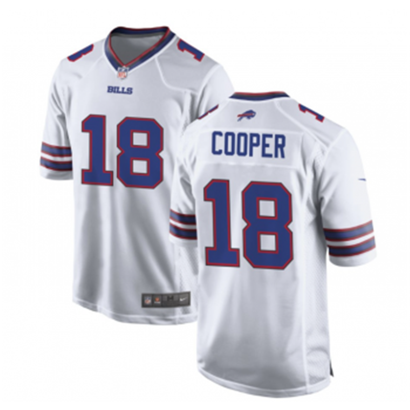Nike Bills 18 Amari Cooper White Vapor Untouchable Limited Men Jersey
