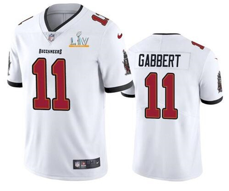 Nike Buccaneers 11 Blaine Gabbert White 2021 Super Bowl LV Vapor Untouchable Limited Jersey