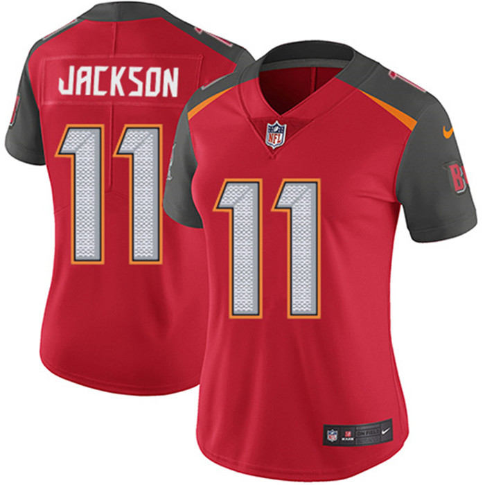  Buccaneers 11 DeSean Jackson Red Women Vapor Untouchable Limited Jersey