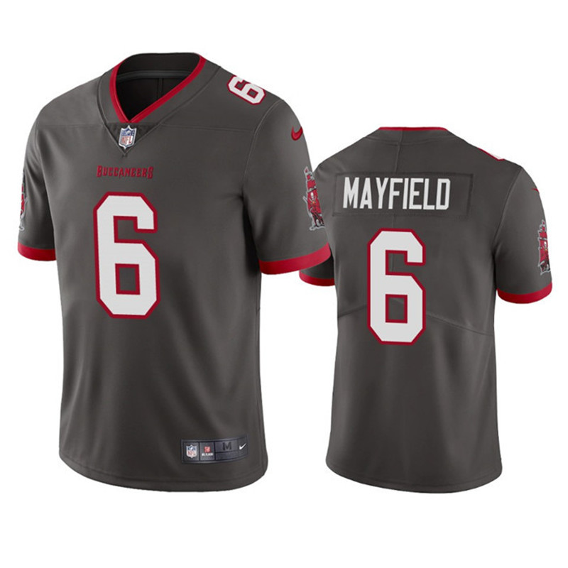 Nike Buccaneers 6 Baker Mayfield Black Vapor Untouchable Limited Jersey