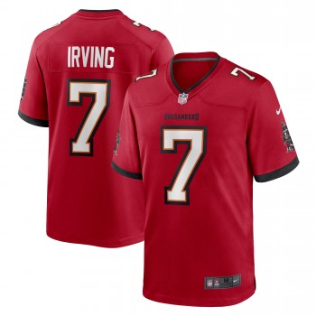 Nike Buccaneers 7 Bucky Irving Red Vapor Untouchable Limited Jersey