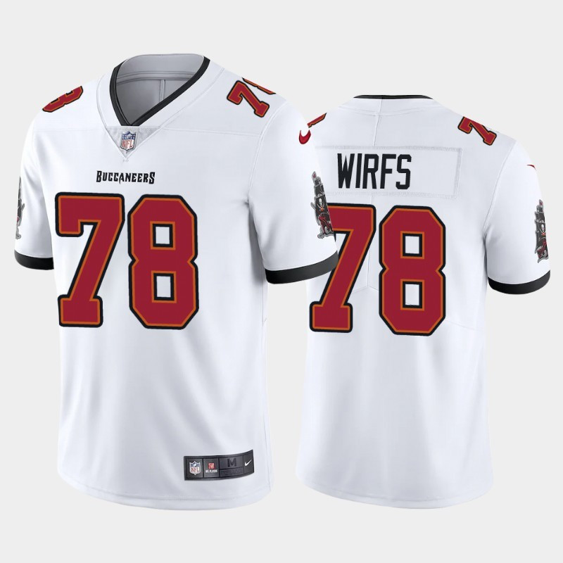 Nike Buccaneers 78 Tristan Wirfs White 2020 NFL Draft First Round Pick Vapor Untouchable Limited Jersey