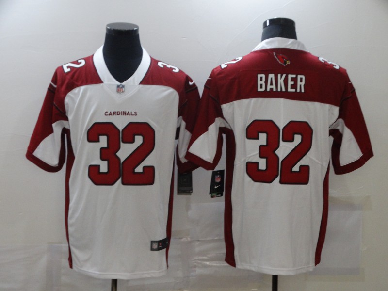 Nike Cardinals 32 Budda Baker White Vapor Untouchable Limited Jersey