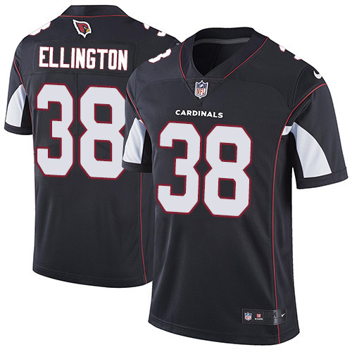  Cardinals 38 Andre Ellington Black Vapor Untouchable Player Limited Jersey