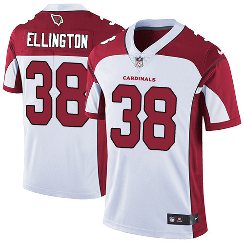  Cardinals 38 Andre Ellington White Vapor Untouchable Player Limited Jersey