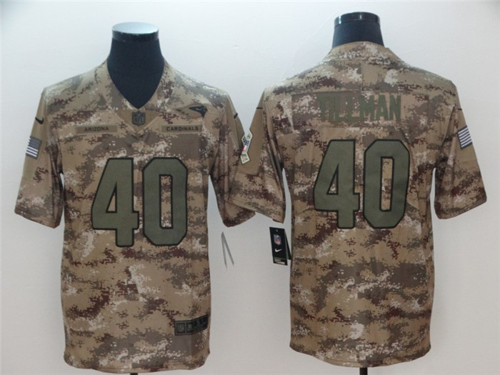  Cardinals 40 Pat Tillman Camo Salute To Service Limited Jersey